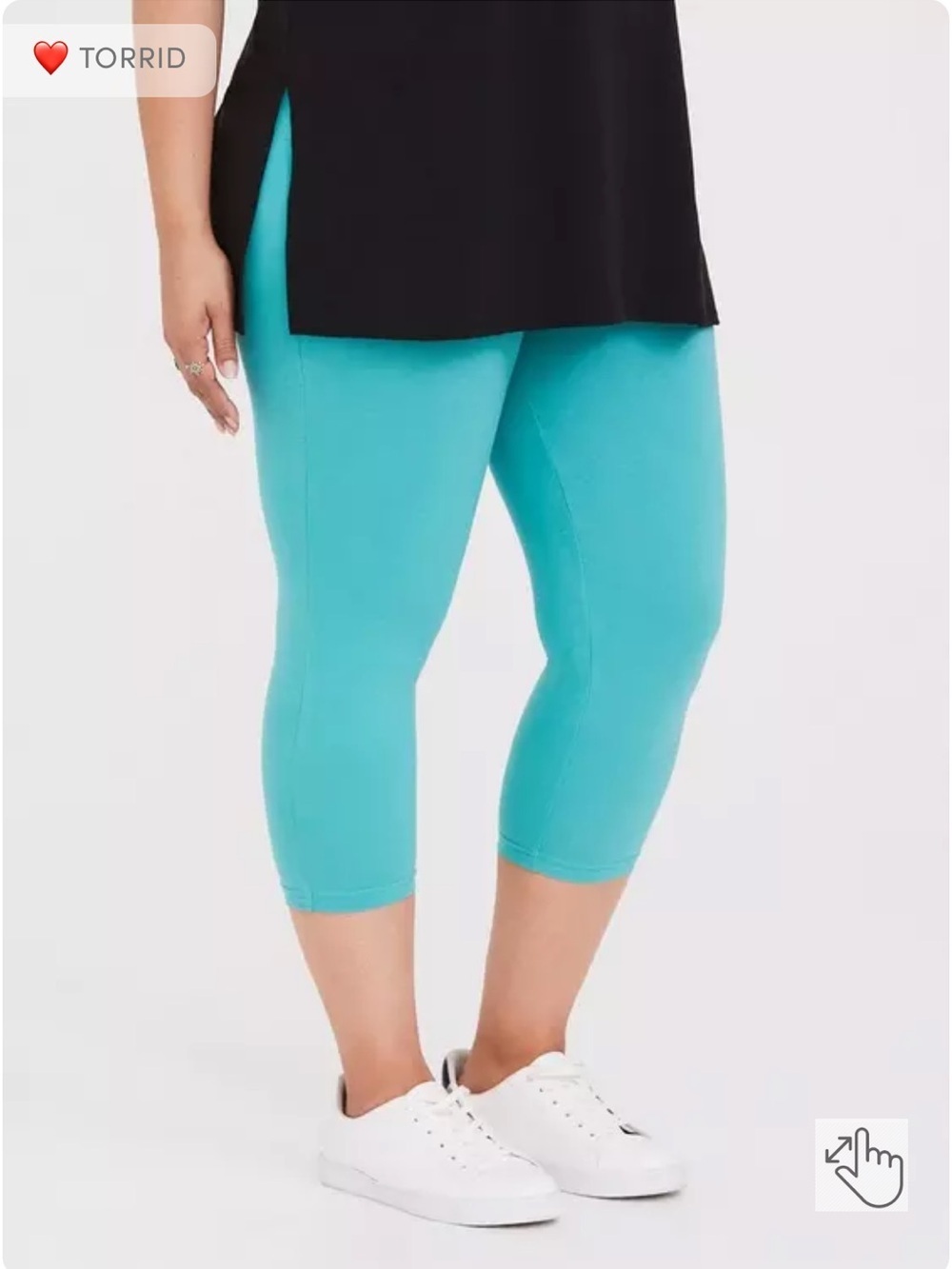 3X - torrid Capri Leggings